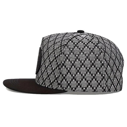 NF Letter Embroidered Criss-Cross Pattern Snapback