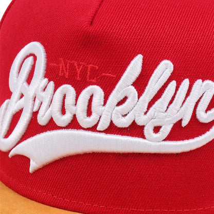 Brooklyn Embroidered Snapback