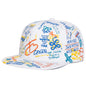 Graffiti Print SnapBack Hat
