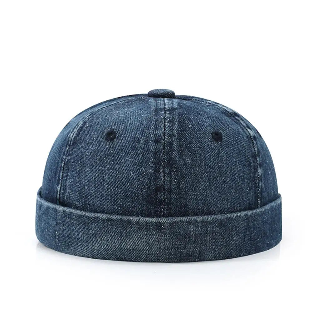 Denim Brimless Hat