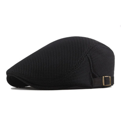 Mesh Adjustable Flat Cap