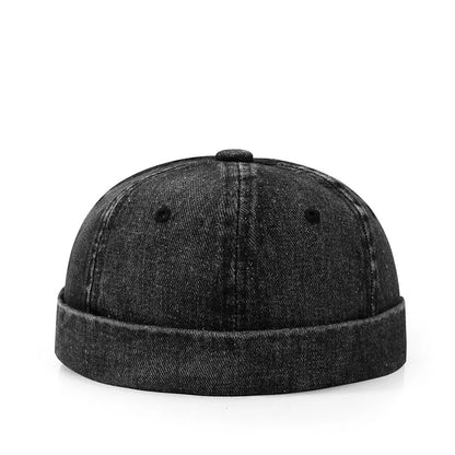 Denim Brimless Cap