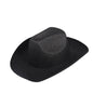 Solid Color Glitter Cowboy Hat