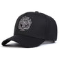 Crown Lion Embroidered Baseball Cap