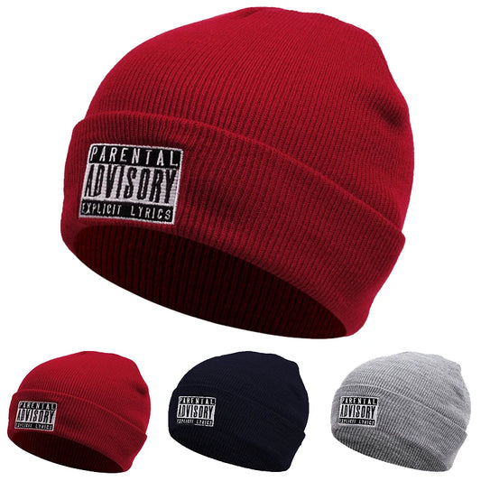 Parental Advise Embroidered Beanie