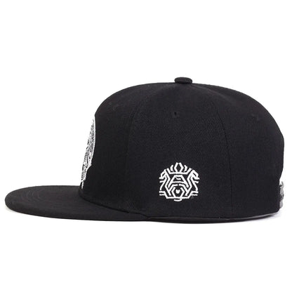 The Eye of God Faux Suede SnapBack Hat