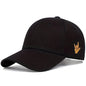 Side Finger Embroidered Baseball Cap