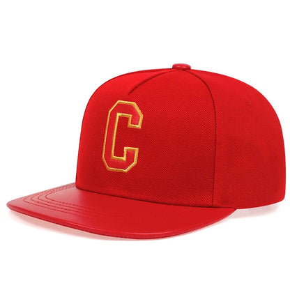 Letter C Embroidered Snapback