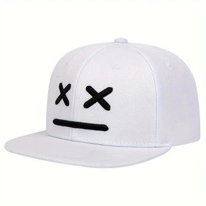 Straight Faced X Eyed Embroidered Snapback