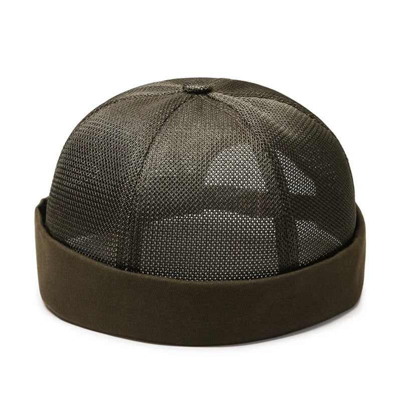 Mesh Brimless Cap