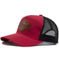 Shark Leather-like 7 Panel Style Trucker Hat