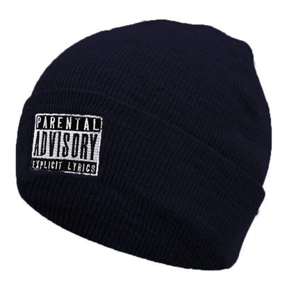 Parental Advise Embroidered Beanie