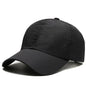 Solid Color Breathable Ball Cap