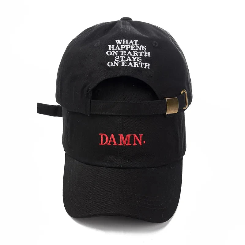 “DAMN” Embroidered Ball Cap