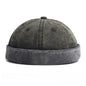 Washed Docker Brimless Cap