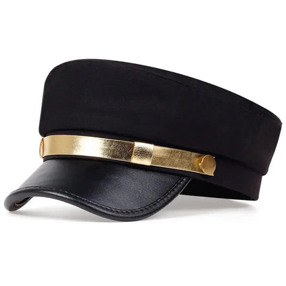 Stylish Strap Beret Cap