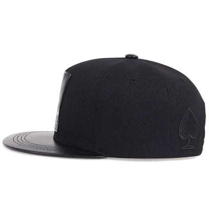 King of Hearts Playing Card Embroidered Snapback
