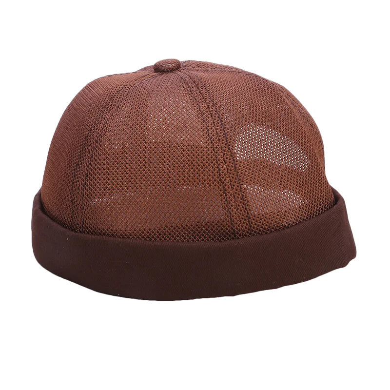 Mesh Brimless Cap