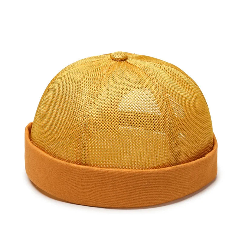 Mesh Brimless Cap