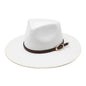 Goldlike Trim Braided Band Fedora