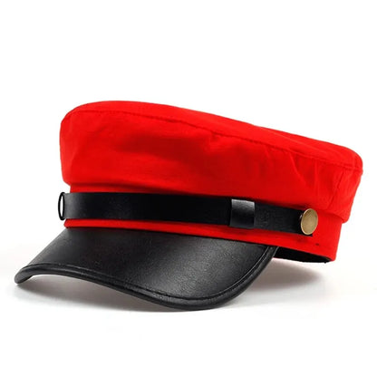 Stylish Strap Beret Cap