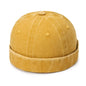 Washed Denim Docker Brimless Cap