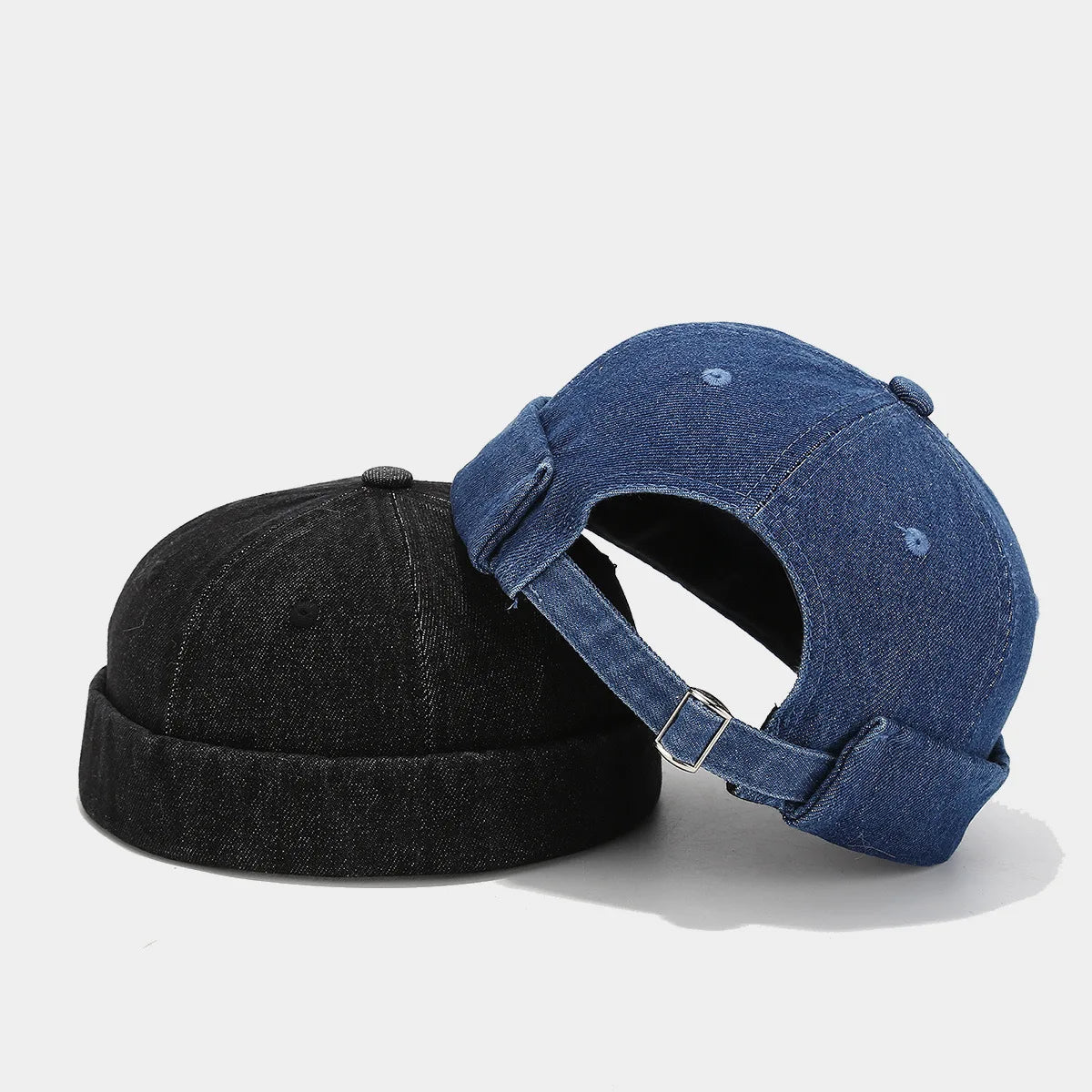 Denim Brimless Hat