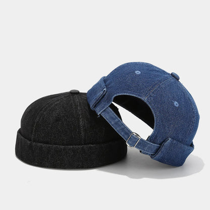 Denim Brimless Hat