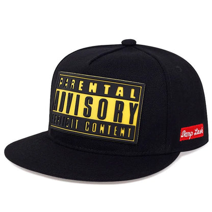 Parental Advsry - Explicit Content Badge Snapback