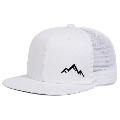 Mountain Embroidered Trucker Hat
