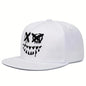 Ghostly “X” Eyed Embroidered SnapBack Hat