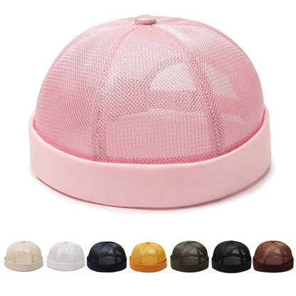 Mesh Brimless Cap