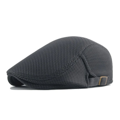 Mesh Adjustable Flat Cap