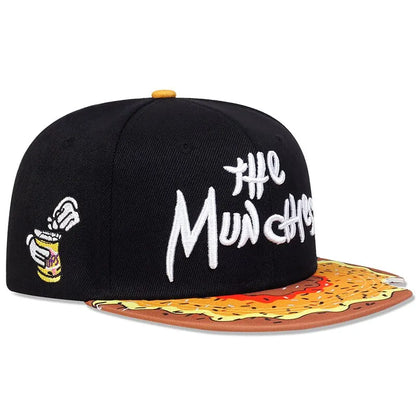 "The Munchies" Embroidered Snapback