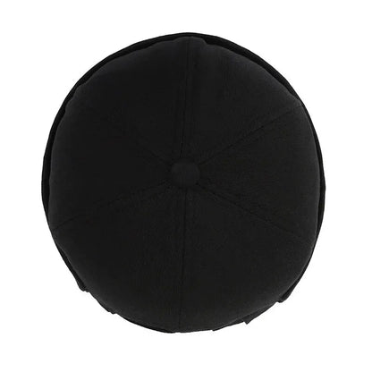X Emblem Adjustable Brimless Skullcap