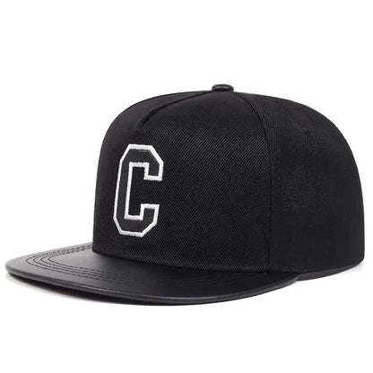 Letter C Embroidered Snapback