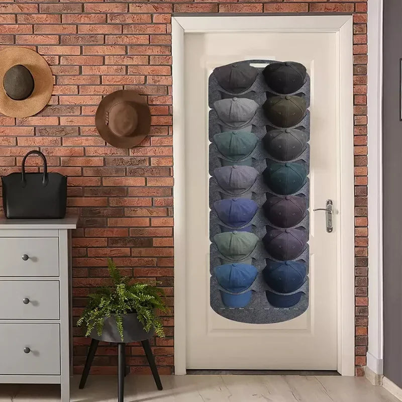 Felt Hat Storage and Wall Organizer Accessory