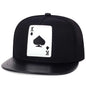 King of Hearts Playing Card Embroidered Snapback