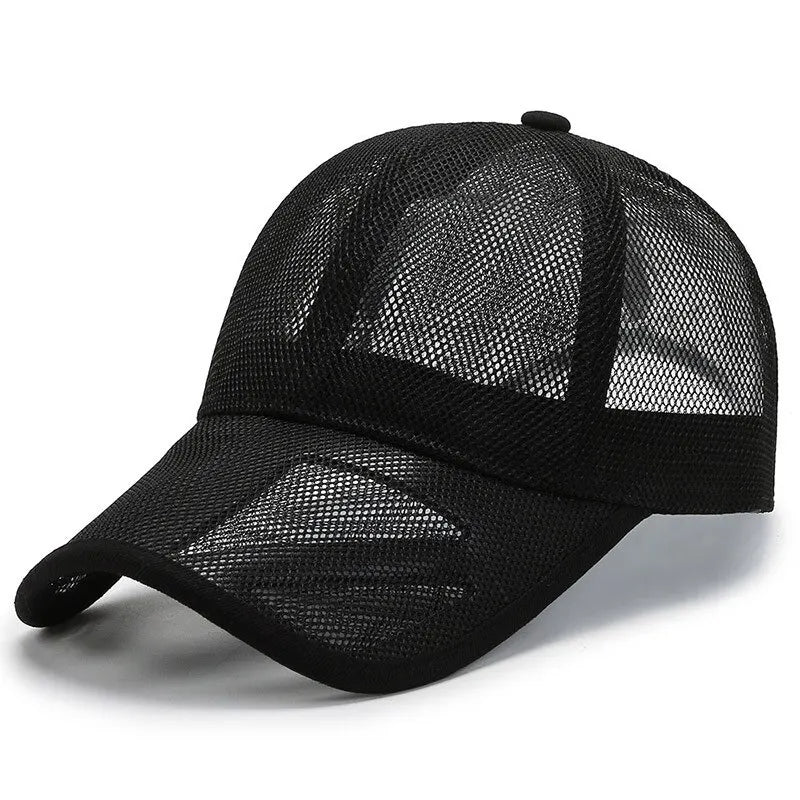 See-Through Brim Mesh Ball Cap