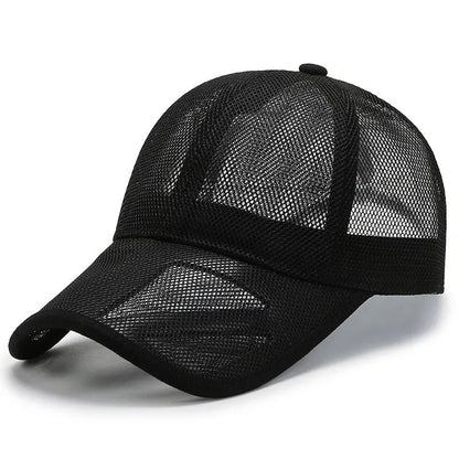 See-Through Brim Mesh Ball Cap