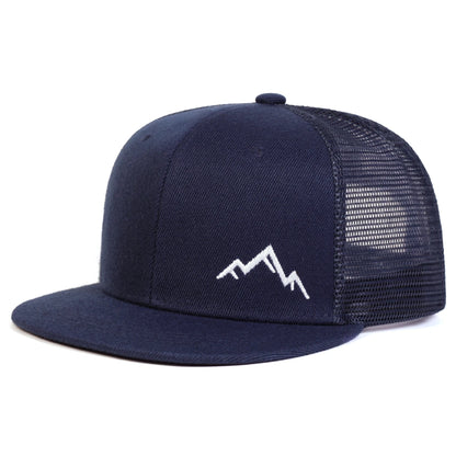 Mountain Embroidered Trucker Hat