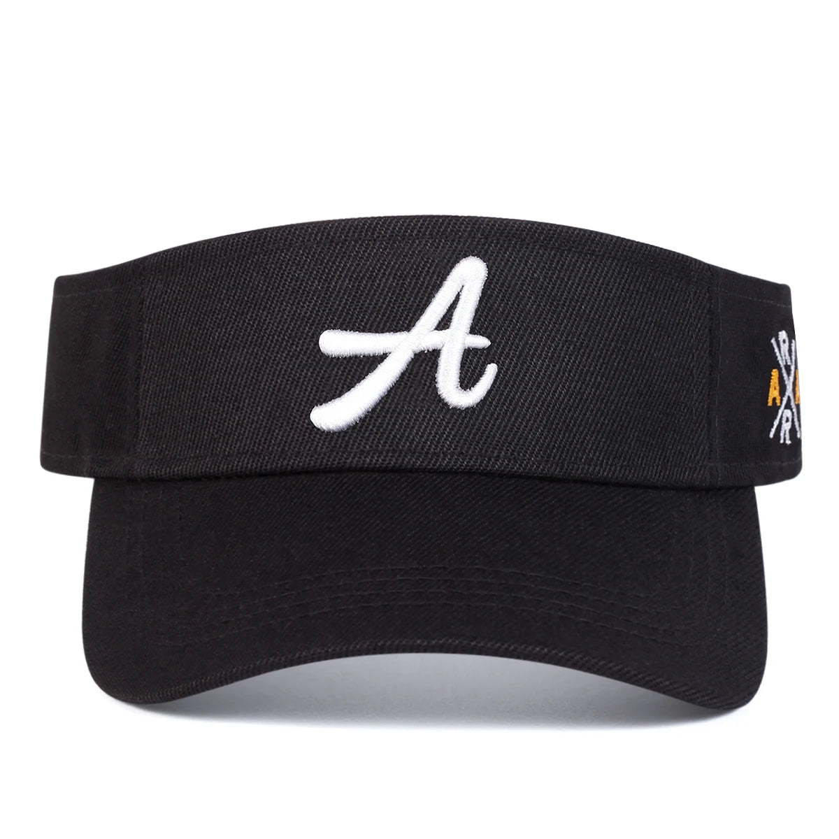 Monogram A Embroidered Visor