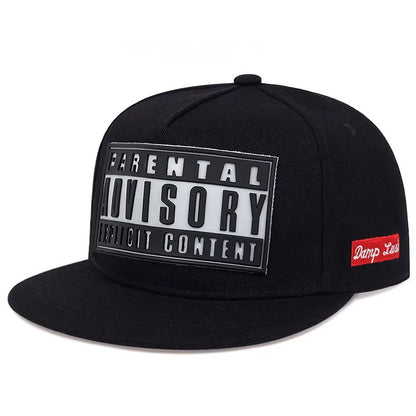 Parental Advsry - Explicit Content Badge Snapback