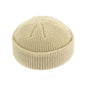 Solid Color Knitted Skull Caps