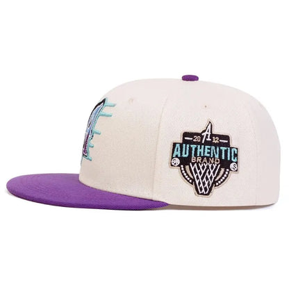 Letter A 2012 Authentic Brand Embroidered Snapback