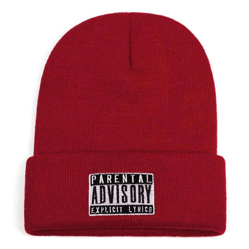 Parental Advise Embroidered Beanie