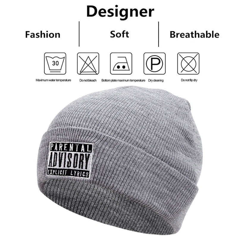 Parental Advise Embroidered Beanie