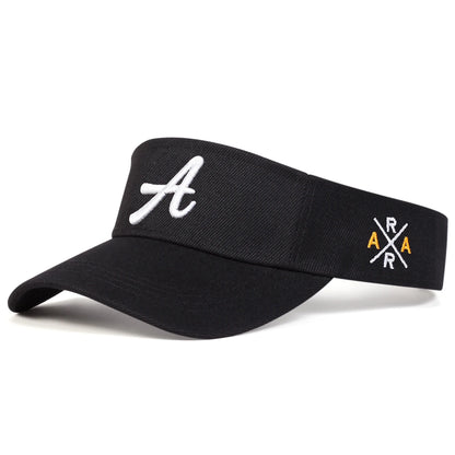 Monogram A Embroidered Visor