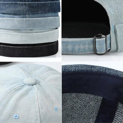 Denim Brimless Hat
