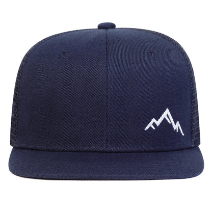 Mountain Embroidered Trucker Hat